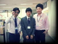 '미생물' 장수원, 첫촬영 인증샷 공개.. "얼굴만 봐도 웃느라 즐겁게 촬영한다"