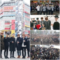 '신 한류그룹' 빅스, 일본 첫 싱글앨범 프로모션...뜨거운 관심 입증
