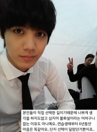 엠블랙 미르, 이준 천둥 탈퇴에 "팬들에게 죄송, 선택이 달랐던 것뿐"