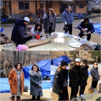 '삼시세끼' 윤여정 최화정 김광규 이승기 모인 훈훈한 비하인드 사진 공개