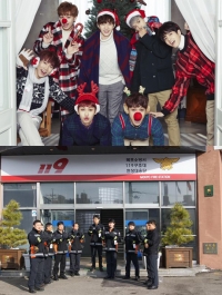 비투비, 소방대원에 안전장갑 기부, 추운 겨울 따스하게 만드는 선행
