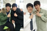 '피노키오' 윤균상, 윤상현과 셀카 공개 "의리남 멋쟁이 상현이 형"