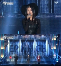 '가요대전' 김유정, 바비 아닌 에픽하이와 깜짝 콜라보