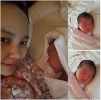 김지우 레이먼킴, 23일 득녀... "양수파수 51시간 진통 24시간"