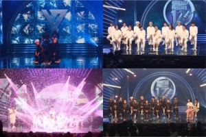 플레디스 신인 13인조 세븐틴, 1시간  특별 생방송으로 데뷔 '성공적'