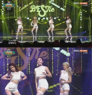 '쇼챔피언' 베스티, 청순함과 섹시함 동시발산한 '익스큐즈 미'