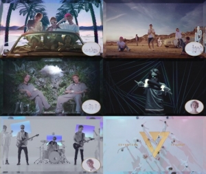 세븐틴, 데뷔곡 '아낀다' 신개념 뮤직비디오 공개.. '2 in 1' 퍼포먼스