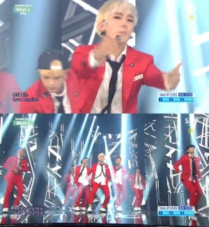 '인기가요' 스피드, 화려한 퍼포먼스의 컴백무대 '왓 유'