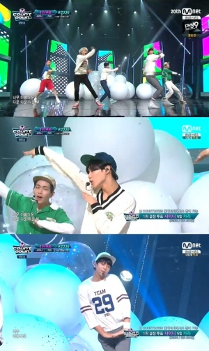 '엠카' 샤이니, 빛나는 다섯 남자의 상큼발랄 '뷰'