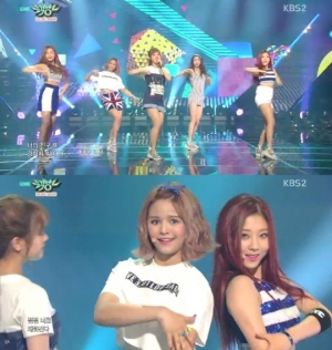 '뮤직뱅크' 씨엘씨, 깜찍한 소녀들의 상큼발랄한 매력 '궁금해'