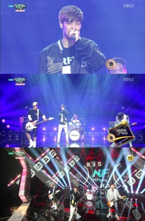 '뮤직뱅크' 엔플라잉, 강렬한 밴드 연주 '기가 막혀'