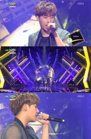 '뮤직뱅크' 김성규, 노래하는 남자의 은근한 섹시미 '컨트롤'