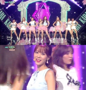 '뮤직뱅크' 카라, 가요계 요정들의 깜찍한 무대 '큐피드'