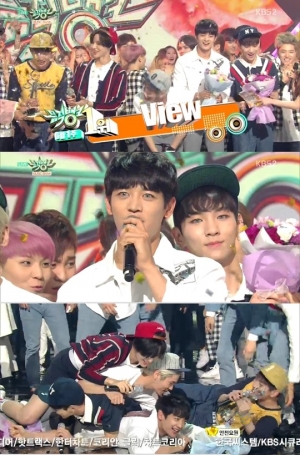 '뮤직뱅크' 샤이니, '뮤뱅' 2주 연속 1위...6관왕 위엄