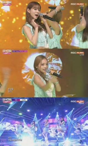 '쇼챔피언' 카라, 시선 강탈하는 여신들의 '큐피드'