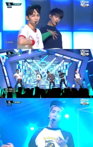 '엠카운트다운' 샤이니, 눈을 뗄 수 없는 빛돌이들의 매력 '뷰'