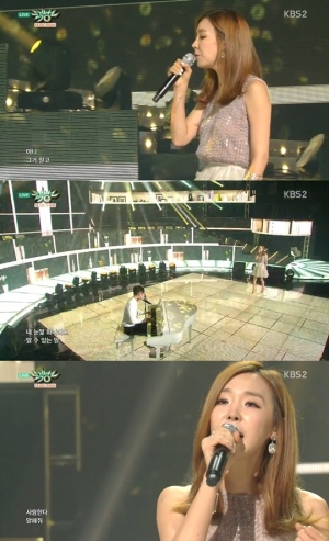 '뮤직뱅크' 이지혜, 커피소년과 환상적인 콜라보 '아니 그거 말고'