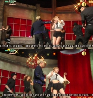 '뮤직뱅크' 서인영, 칸토와 함께한 치명적인 컴백 무대 '거짓말'