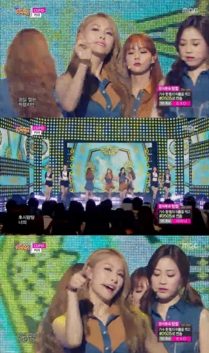 '음악중심' 카라, 매혹적인 여신들의 남심저격 '큐피드'