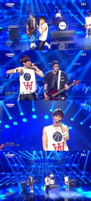 '인기가요' 엔플라잉, 훈남 밴드 비주얼에 '기가 막혀'