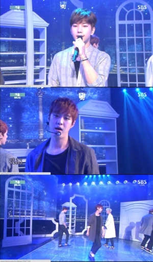 '인기가요' 엠블랙, 떠나간 연인을 그리는 세 남자의 아픔 '거울'