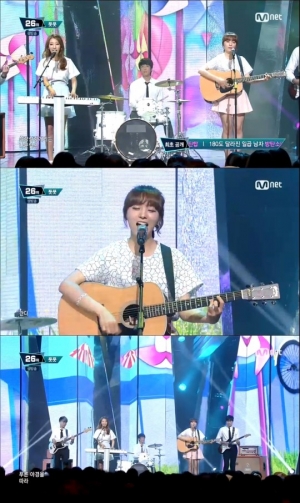 '엠카운트다운' 풋풋, 상큼한 매력 빛나는 '간다'