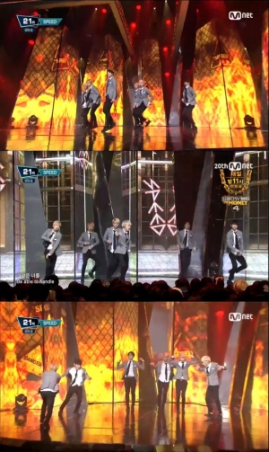 '엠카운트다운' 스피드, 강렬한 매력 돋보이는 '왓 유'