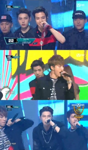 '엠카운트다운' 하이포, 사랑에 빠져버린 상남자 '베이비 보이'