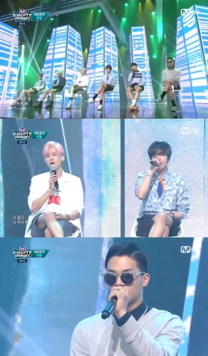 '엠카운트다운' 틴탑, 팬들을 향한 사랑노래 '5계절'