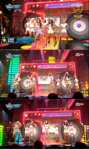 '엠카운트다운' 씨스타, 여름 대표 걸그룹의 귀환 '쉐이크 잇'