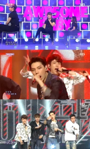 '인기가요' 하이포, '베이비 보이'로 남친돌 변신