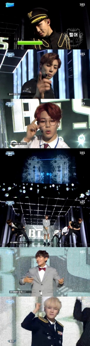 '인기가요' 방탄소년단 퍼포먼스 '쩔어'