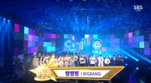 '인기가요' 빅뱅, '뱅뱅뱅'으로 1위..식지 않은 인기