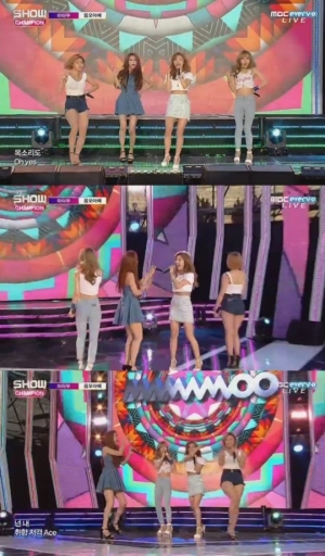 '쇼챔피언' 마마무, 볼수록 빠져드는 그녀들 '음오아예'