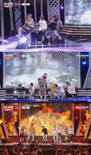 '쇼챔피언' 방탄소년단, 카리스마와 흥겨움의 공존 '쩔어'