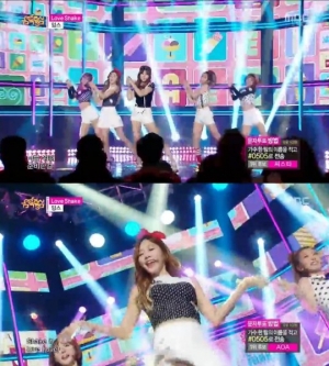 '음악중심' 밍스, 무더위 날려버리는 상큼함 '러브 쉐이크'