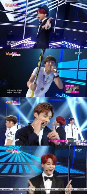 '음악중심' 방탄소년단, 여심 취향 저격한 '쩔어' 굿바이 무대