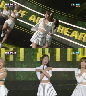 '더쇼' AOA, 앙증맞고 귀여운 매력으로 팬들 마음 '심쿵해'