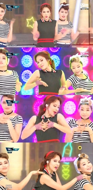 '엠카운트다운' 채연, 안봐도 섹시해 '안봐도 비디오'