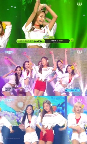 '인기가요' NS윤지, '꿀썸머' 보내는 핫바디 언니