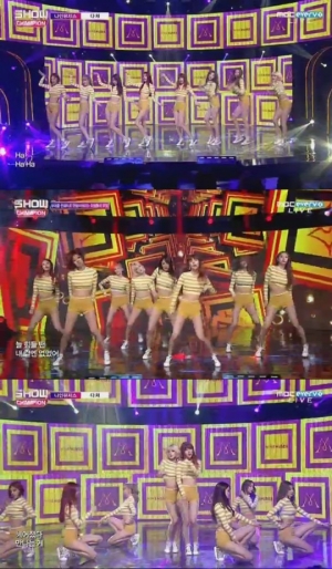 '쇼챔피언' 나인뮤지스, 나쁜 남자에 대한 경고 '다쳐'