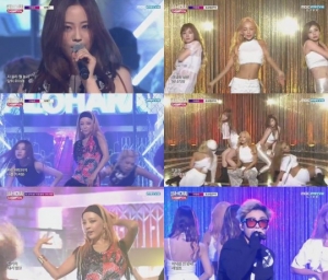 '쇼챔피언' 구하라, 포텐 터진 섹시미 '어때?+초코칩쿠키'