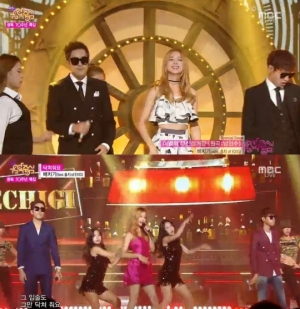 '음악중심' 배치기, 힙합 카리스마 넘치는 '닥쳐줘요+이별의 부산 정거장'