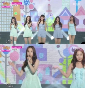 '음악중심' 여자친구, 파워+청순 겸비한 '오늘부터 우리는'