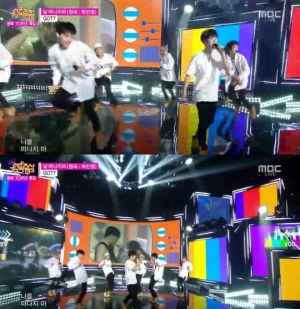 '음악중심' 갓세븐, 소년 매력 뽐내며 '날 떠나지마'