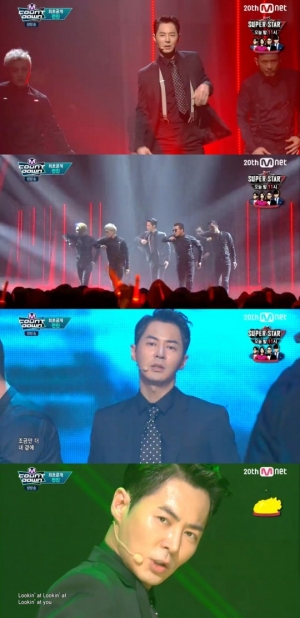 '엠카운트다운' 전진, 무대 장악하는 카리스마 '와우와우와우'