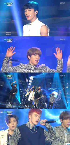 '뮤직뱅크' 빅스타, 여심 빼앗는 달콤한 세레나데 '달빛소나타'