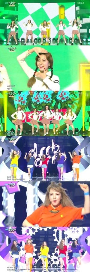 '뮤직뱅크' 레드벨벳, 심쿵하게 만드는 깜찍 매력 '허프 앤 허프+덤덤'