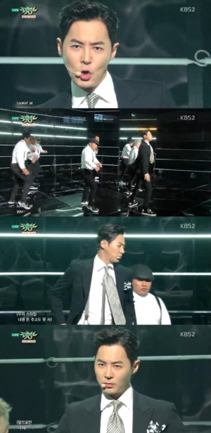 '뮤직뱅크' 전진, 무대 장악하는 압도적 존재감 '와우와우와우'