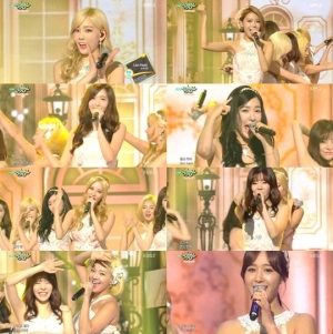 '뮤직뱅크' 소녀시대, 범접할 수 없는 여신들의 향연 '라이언 하트'